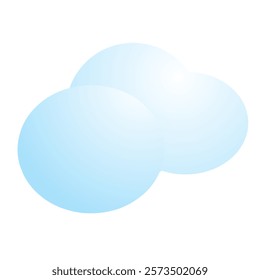 weather icon, cloud design illustration.
