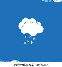 weather icon - Cloud with Snow