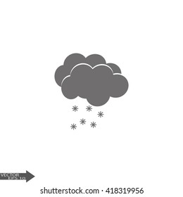 weather icon - Cloud with Snow