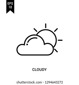 Weather icon: Cloudy