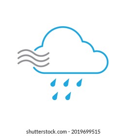 Weather icon design isolated on white background