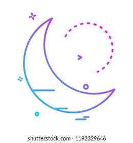 Weather icon design vector