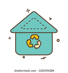 Weather icon design vector