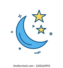Weather icon design vector