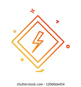 Weather icon design vector