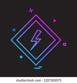 Weather icon design vector