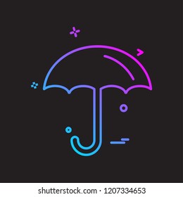 Weather icon design vector