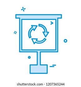 Weather icon design vector