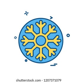 Weather icon design vector