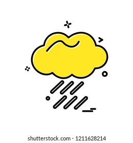 Weather icon design vector