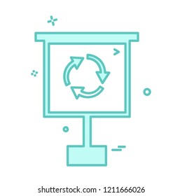 Weather icon design vector