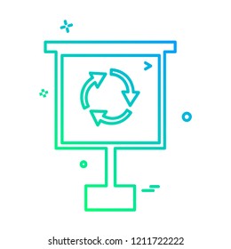 Weather icon design vector