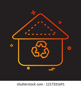 Weather icon design vector