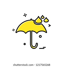 Weather icon design vector
