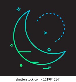 Weather icon design vector