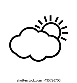 weather icon design , vector