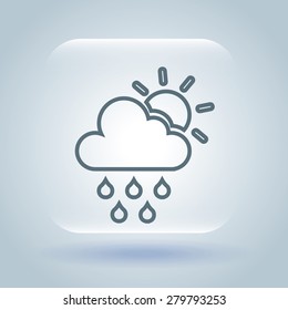 weather icon design, vector illustration eps10 graphic 