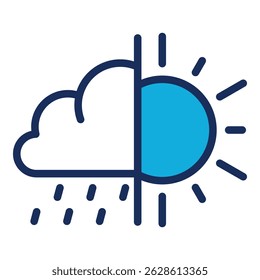 Elemento de icono de Clima para el diseño
