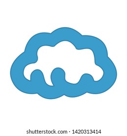 weather icon. flat illustration of weather vector icon for web