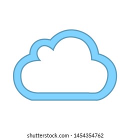 weather icon. flat illustration of weather. vector icon. weather sign symbol