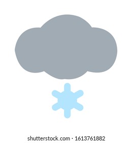 weather icon. flat illustration of weather. vector icon. weather sign symbol