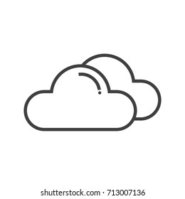 weather icon line