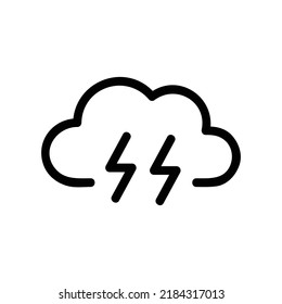 Weather icon logo. Weather forecast icon