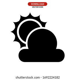 weather icon or logo isolated sign symbol vector illustration - high quality black style vector icons
