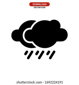 weather icon or logo isolated sign symbol vector illustration - high quality black style vector icons
