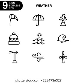 weather icon or logo isolated sign symbol vector illustration - Collection of high quality black style vector icons
