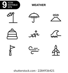 weather icon or logo isolated sign symbol vector illustration - Collection of high quality black style vector icons

