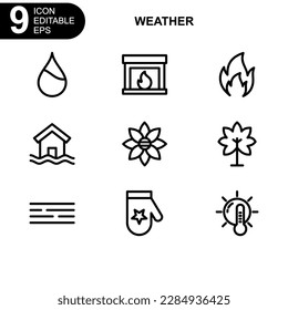 weather icon or logo isolated sign symbol vector illustration - Collection of high quality black style vector icons
