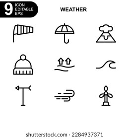 weather icon or logo isolated sign symbol vector illustration - Collection of high quality black style vector icons
