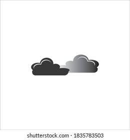 Logo del icono meteorológico, ilustración del diseño vectorial 

