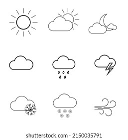 662 Wether icon Images, Stock Photos & Vectors | Shutterstock