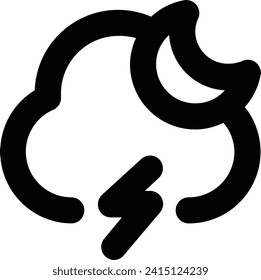 Weather icon pack design vector in style outline