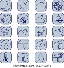 Ícone de tempo pack, ilustração, vetor, em um fundo branco.