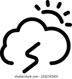 Weather Icon Pack Storm Cloud