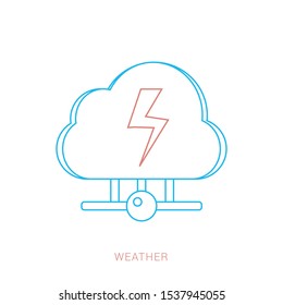 Weather Icon For Print, Web or Mobile App