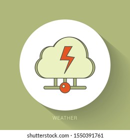 Weather Icon For Print, Web or Mobile App