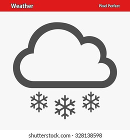Weather Icon. Professional, pixel perfect icon optimized for both large and small resolutions. EPS 8 format.