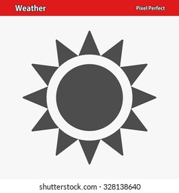 Weather Icon. Professional, pixel perfect icon optimized for both large and small resolutions. EPS 8 format.