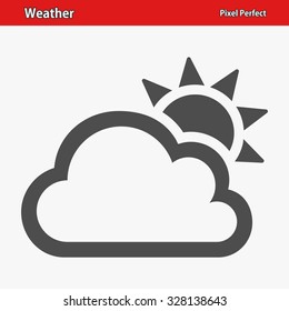 Weather Icon. Professional, pixel perfect icon optimized for both large and small resolutions. EPS 8 format.