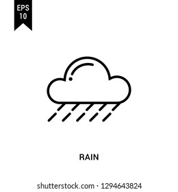 Weather icon: Rain