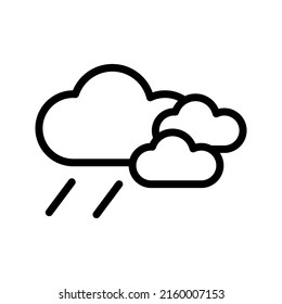 Weather icon. weather report forecast sign. vector illustration