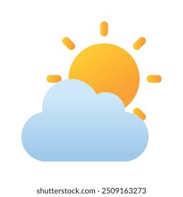 Un ícono de Clima representa varias condiciones atmosféricas como el sol, la lluvia, las nubes o la nieve en un formato visual.