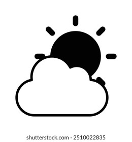 Un ícono de Clima representa varias condiciones atmosféricas como el sol, la lluvia, las nubes o la nieve en un formato visual.