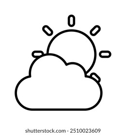 Un ícono de Clima representa varias condiciones atmosféricas como el sol, la lluvia, las nubes o la nieve en un formato visual.