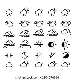 weather icon set