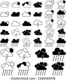 weather icon set